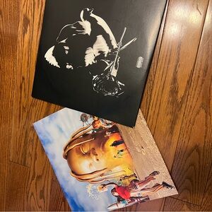 Travis Scott Astroworld and Pop Smoke Shoot for the stars aim for the mood vinyl